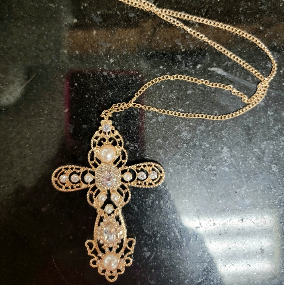 Women's cross necklace